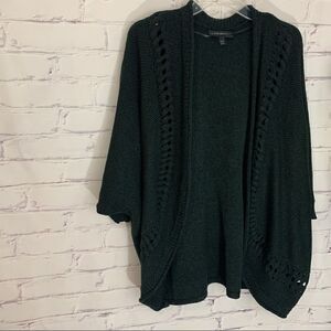 Lane Bryant size 14/16 black sweater cardigan